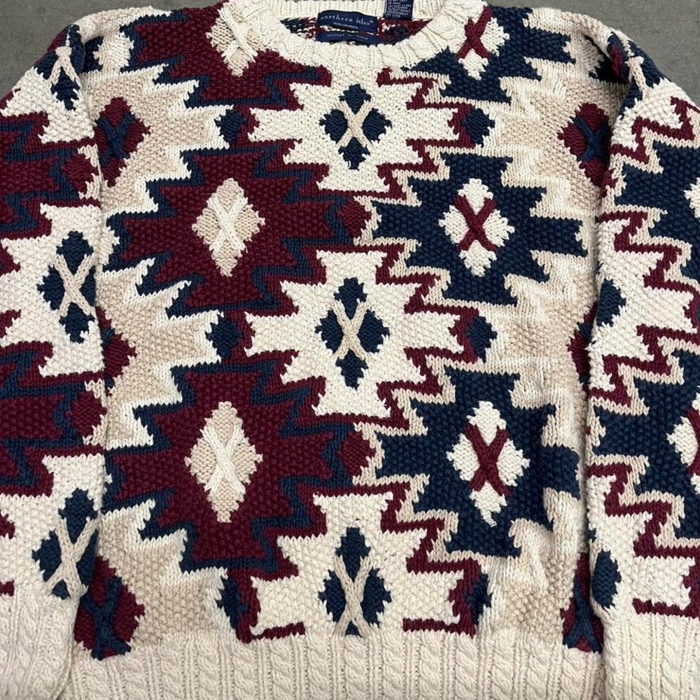Vintage northern isles‎ Nordic heavyweight sweater - Picture 2 of 5